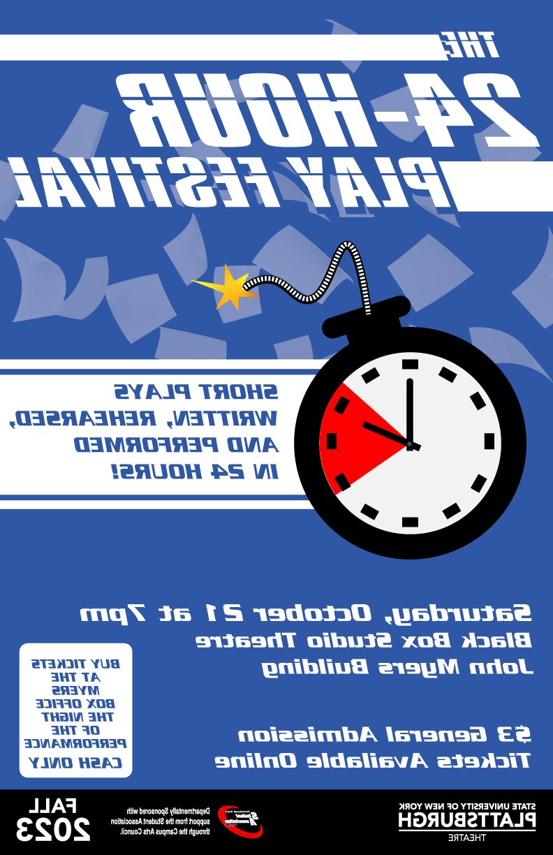 24-Hour Play Festival Poster